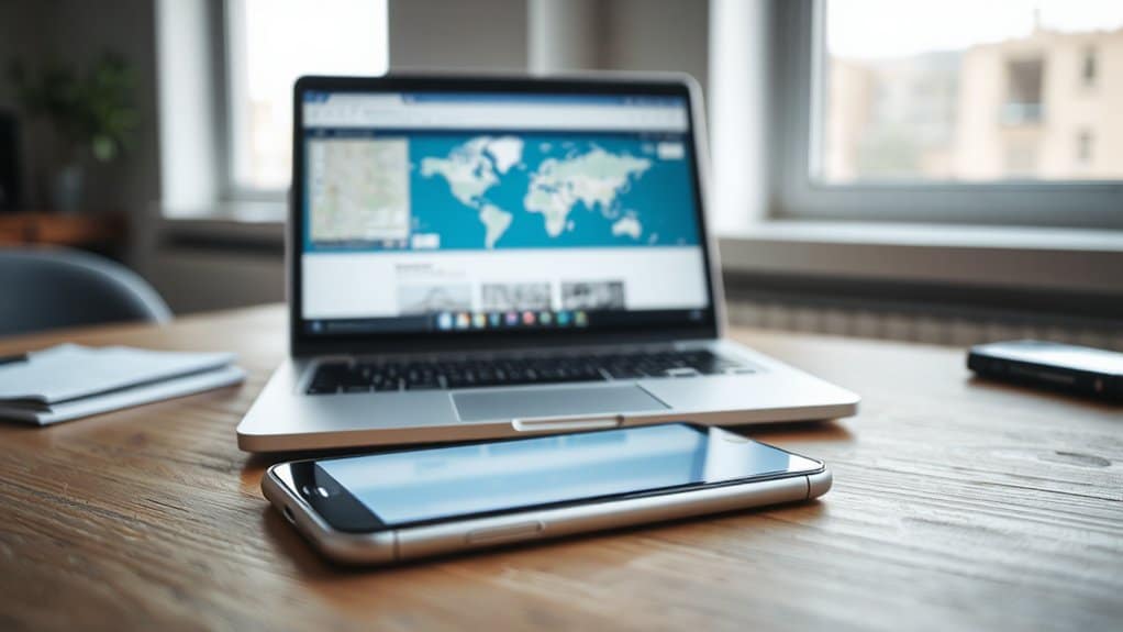 Mobile-first optimierte Standortseiten